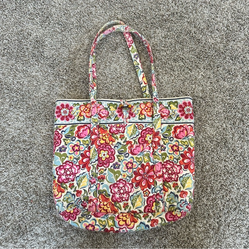Floral Tote Bag - Multicolor